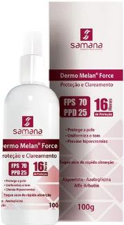 Dermo Melan Force Proteo e Clareamento FPS 70 PPD 25